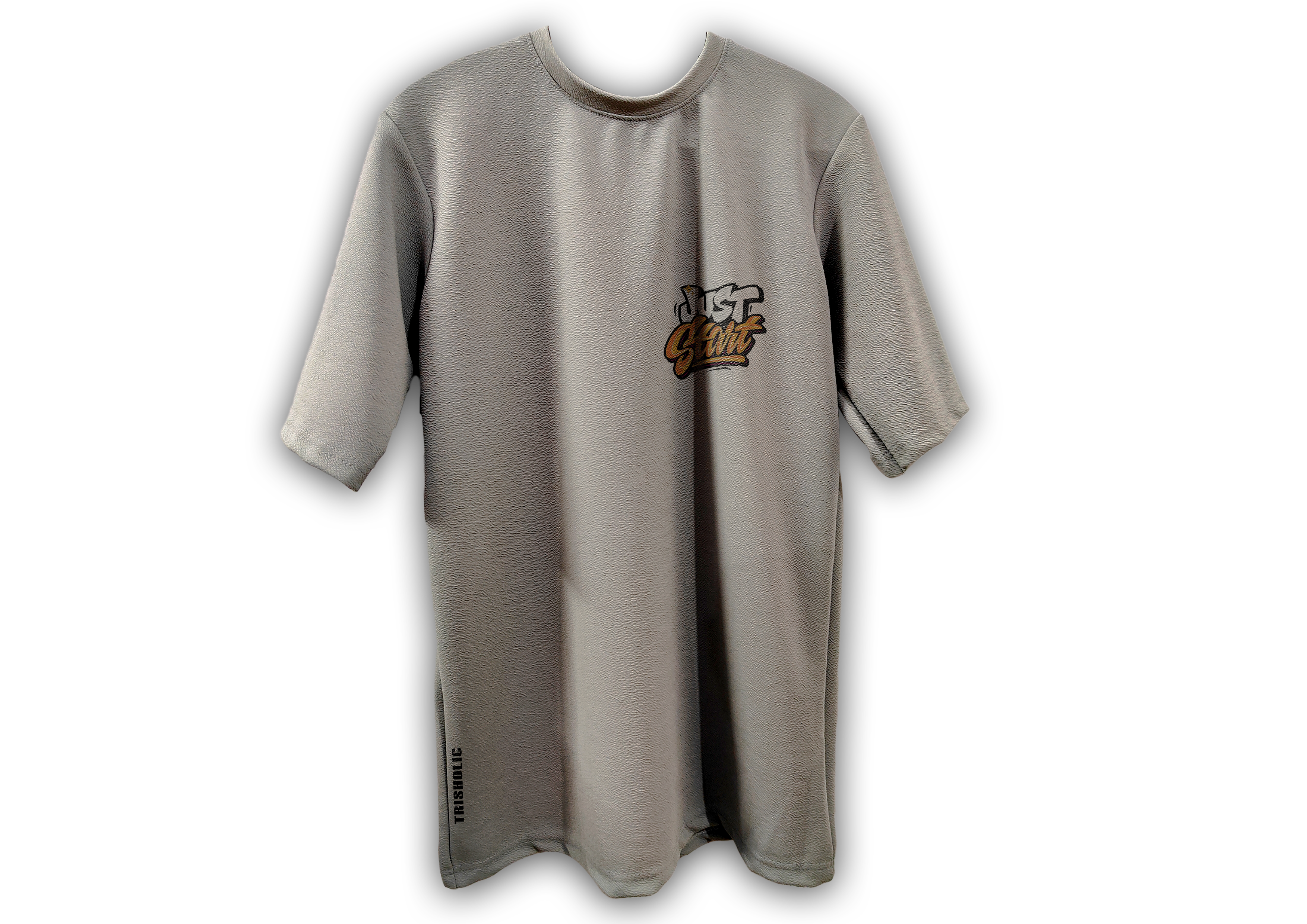 Just Start Men's Self Motivate Oversize T-shirt - Trisholic