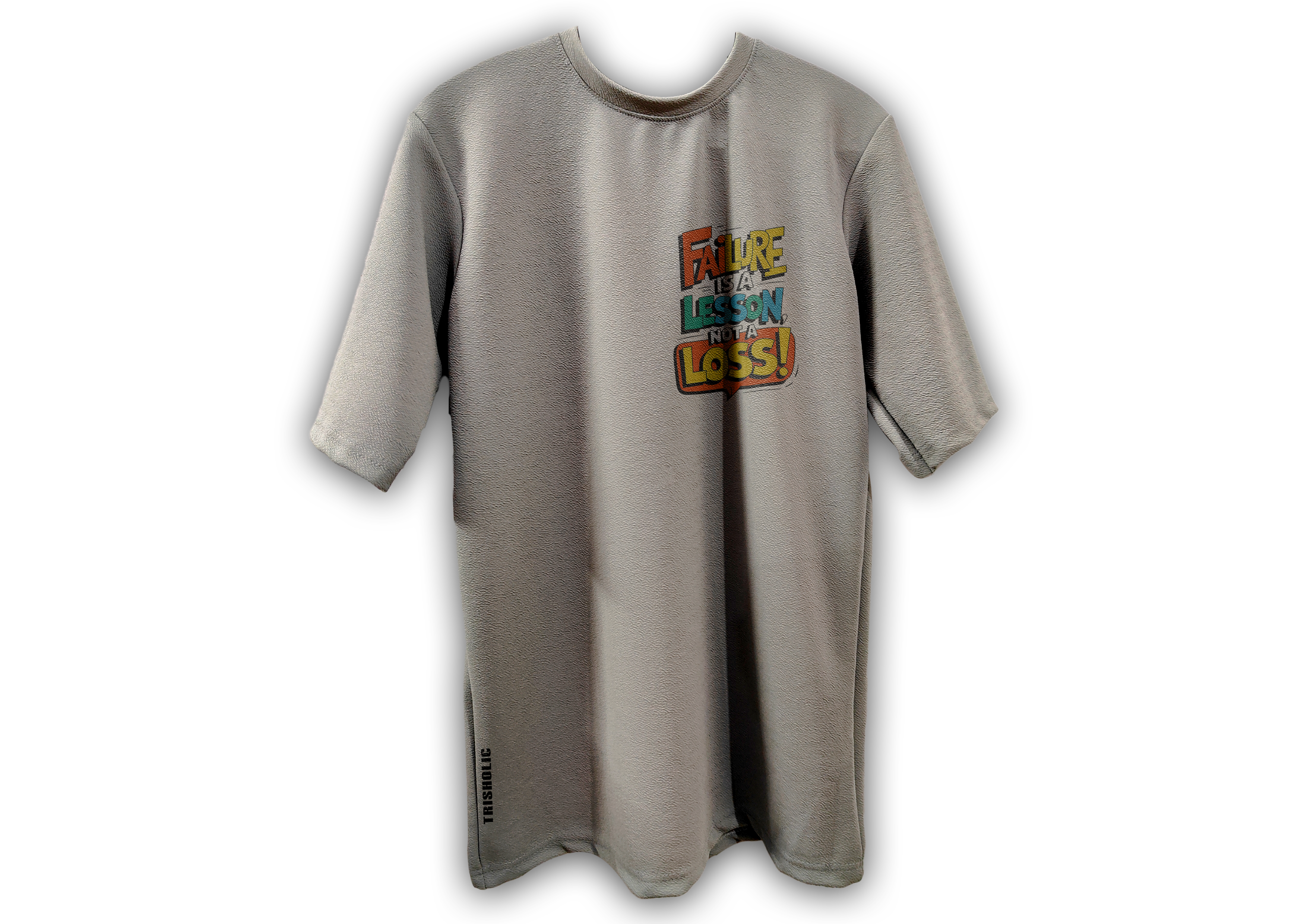 Best Motivate Typography Oversize T-shirt for Men's - Trisholic